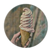 Cooles Gefriereis Schneidebrett (Vorderseite)