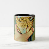 Cooles Gefriereis Zweifarbige Tasse (Mittel)