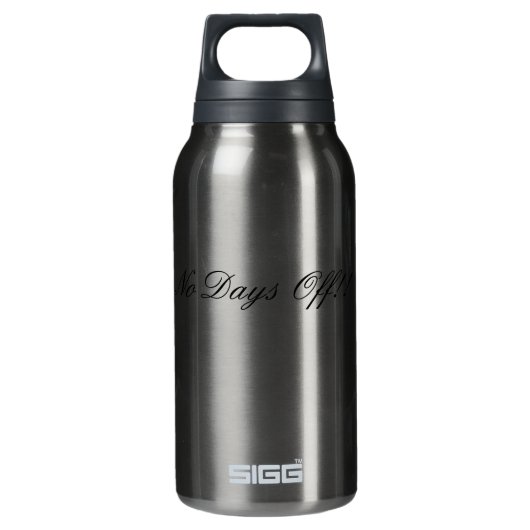 Cooles Gelb Isolierte Flasche (Vorderseite)