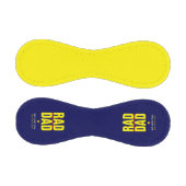 Cooles Gelb & Navy RAD DAD Geschenk Baseball (Paneele)