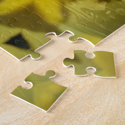 Cooles Gelb Puzzle (Seite)