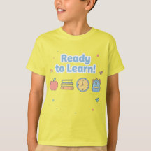 Cooles gelbes T-Shirt für Jungen für den Schulstar