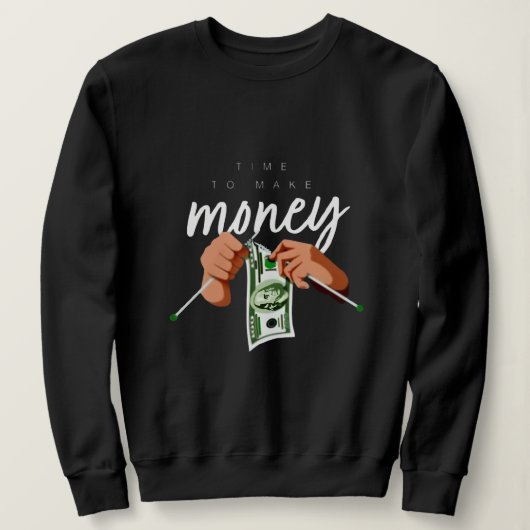 cooles Geld für Sweatshirt (Design vorne)