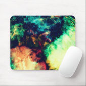 Cooles gemaltes dunkles abstraktes Rauch-Muster Mousepad (Mit Mouse)