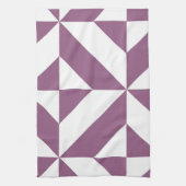 Cooles geometrisches Deko Cube Muster Geschirrtuch (Vertikal)