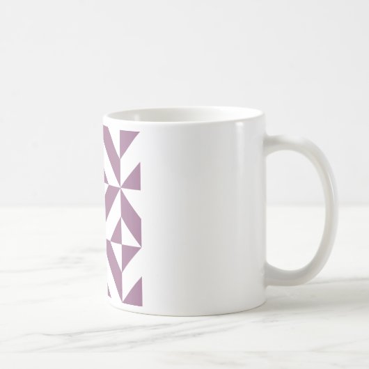 Cooles geometrisches Deko Cube Muster Kaffeetasse (Rechts)