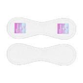 Cooles geometrisches Rosa und Lila | Paarinitiativ Baseball (Paneele)