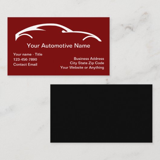 Cooles Geschäftsthema "Calling Cards" Visitenkarte (Vorne/Hinten)