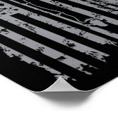 Cooles Geschenk der amerikanischen Flagge für die  Poster (Ecke)