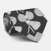 Cooles Geschenk für Badminton-Spieler Krawatte (Gerollt)