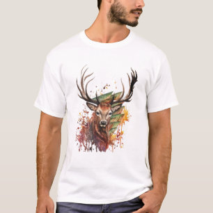 Cooles Geschenk für die Jagd auf Hirsche T-Shirt