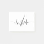 Cooles Geschenk für Gitarristen Post-it Klebezettel (Vorderseite)