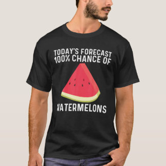 Cooles Geschenk für Männer Rote Melone T-Shirt