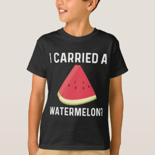 Cooles Geschenk für Männer Rote Melone T-Shirt