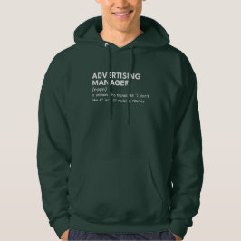 Cooles Geschenk für Marketing Manager Hoodie