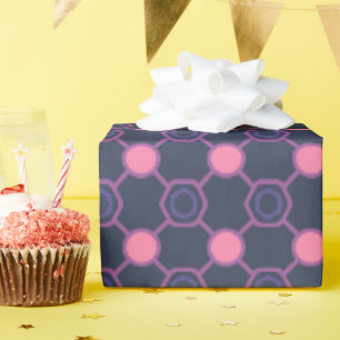 Cooles Geschenk-Sonder-Monogramm-Baby-Geburtstag Geschenkpapier