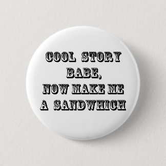 Cooles Geschichtenbaby Button