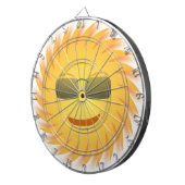 COOLES GESICHT DARTSCHEIBE (Vorderseite rechts)