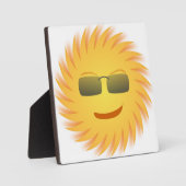COOLES GESICHT FOTOPLATTE (Vorderseite)