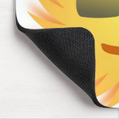 COOLES GESICHT MOUSEPAD (Ecke)