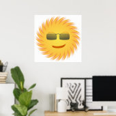 COOLES GESICHT POSTER (Heimbüro)
