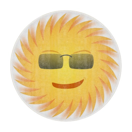 COOLES GESICHT SCHNEIDEBRETT (Vorderseite)