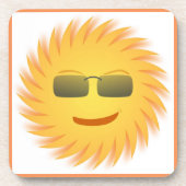 COOLES GESICHT UNTERSETZER (Vorderseite)