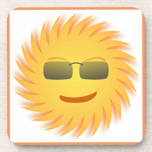 COOLES GESICHT UNTERSETZER (Vorderseite)