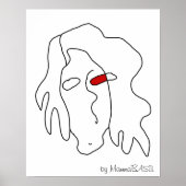 Cooles Gesichterposter! Poster (Vorne)