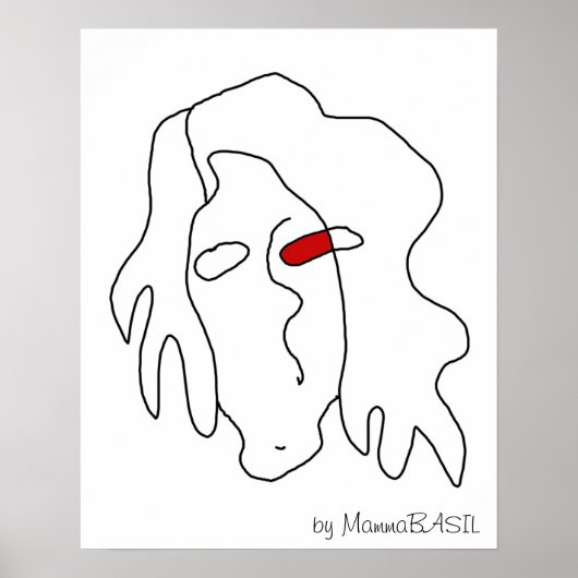 Cooles Gesichterposter! Poster (Vorne)