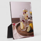 cooles Getränk Fotoplatte (Seite)