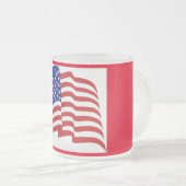 Cooles Getränk Mattglastasse (VorderseiteRechts)