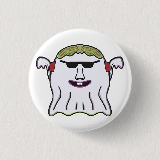 Cooles Ghost Button (Vorderseite)