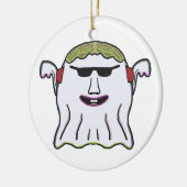Cooles Ghost Keramik Ornament (Links)