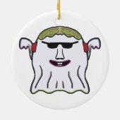 Cooles Ghost Keramik Ornament (Hinten)