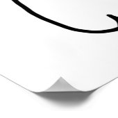 Cooles Ghost Poster (Ecke)