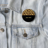 Cooles Giraffen-Muster Button (Beispiel)