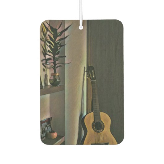 Cooles Gitarrengeschenk Autolufterfrischer (Vorderseite)