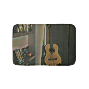 Cooles Gitarrengeschenk Badematte