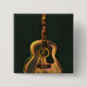 Cooles Gitarrengeschenk Button (Vorderseite)
