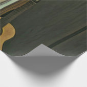 Cooles Gitarrengeschenk Geschenkpapier (Ecke)
