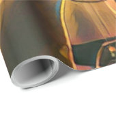 Cooles Gitarrengeschenk Geschenkpapier (Rolleneckpunkt)