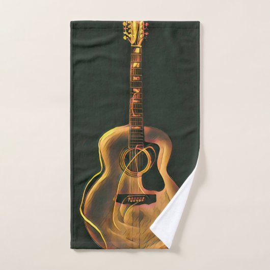 Cooles Gitarrengeschenk Handtuch (Handtuch)