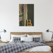 Cooles Gitarrengeschenk Leinwanddruck (Insitu (Schlafzimmer))