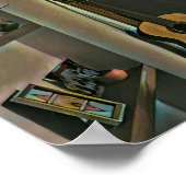 Cooles Gitarrengeschenk Poster (Ecke)