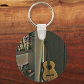 Cooles Gitarrengeschenk Schlüsselanhänger (Vorderseite)
