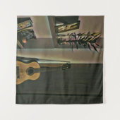 Cooles Gitarrengeschenk Wandteppich (Vorderseite (Horizontal))