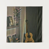 Cooles Gitarrengeschenk Wandteppich (Vorderseite)