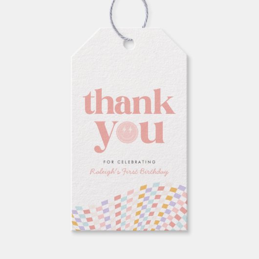 Cooles Glück für ein Girl Geschenkanhänger (Vorderseite)