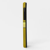 Cooles Gold Shiny Edelstahlmetall 7 Case-Mate iPhone Hülle (Hinten/Links)